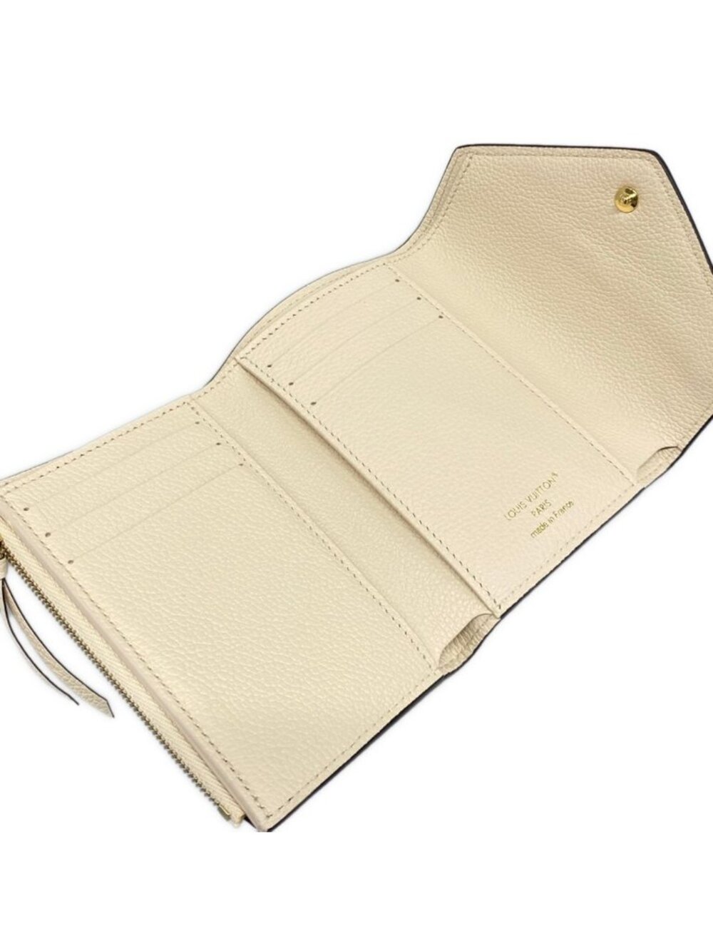 ★SOLD★ Louis Vuitton Trifold Wallet Monogram Empreinte Portefeuille Victorine - Picture 3 of 11